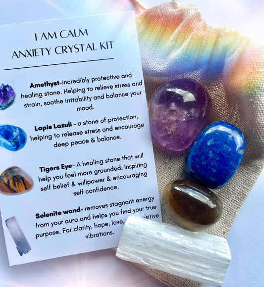 I AM Calm - Anxiety Crystal Kit