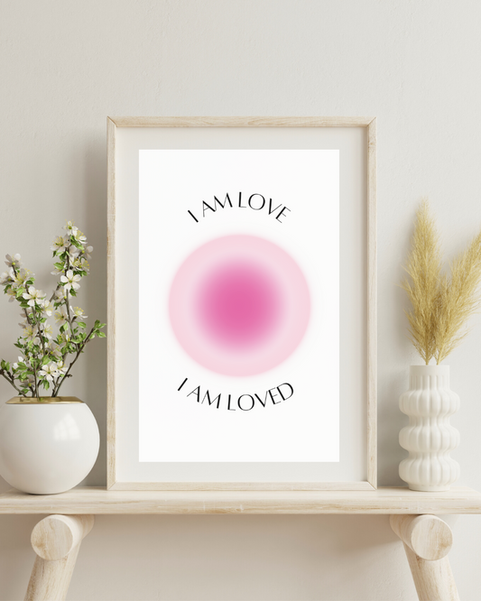 I AM Love - Aura Print